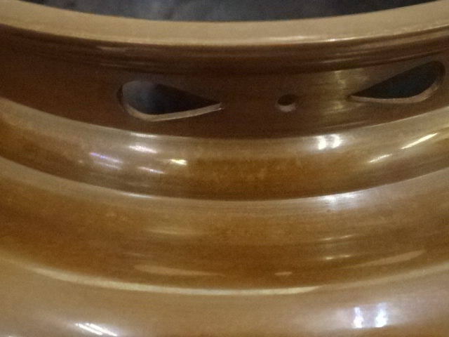  鋳物師　秀峰造　唐銅朝鮮風炉釜（共箱）